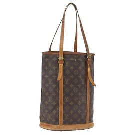 LOUIS VUITTON Bolsa de Hombro Monogram Bucket GM M42236 LV Auth 168011 Monograma