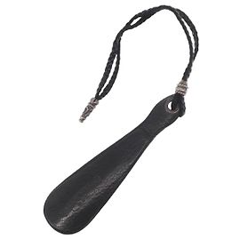 Chrome Hearts Shoehorn Leather Black Auth 162887SAM Black