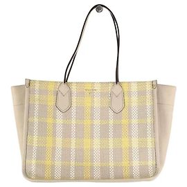 Borsa Tote Michael Kors in tessuto beige Beige