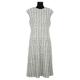 Autre Marque Vestido de algodão branco Branco