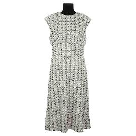 Autre Marque Weißes Baumwollkleid Weiß