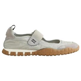 Miu Miu Bailarinas grises Gris
