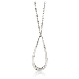 Autre Marque John Hardy Sterling Silber Bambus Tropfen Anhänger Andere