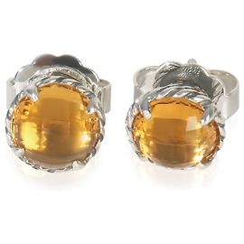 Brincos Chatelaine em prata esterlina e citrino David Yurman Outro
