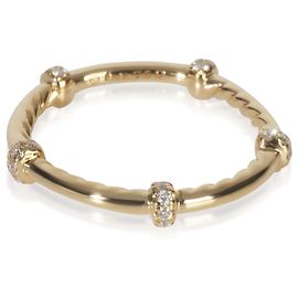 Anello impilabile in oro giallo e diamanti di David Yurman Altro