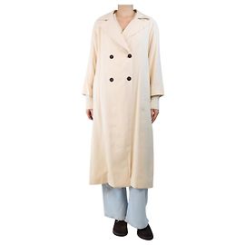 Attic and Barn Cream duster coat - size UK 14 Cream