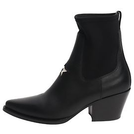 Dior Black western boots - size EU 38 (UK 5) Black