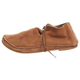 The row Mocassini in suede foderati in shearling Tyler marroni - taglia EU 38 (UK 5) Marrone