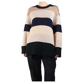 Khaite Oversized-Pullover aus Kaschmir in neutral und schwarz - Größe XS Andere