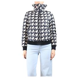 Perfect Moment Black digi houndstooth puffer jacket - size S Black