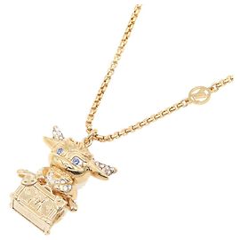 Collar Péndulo de Oro Louis Vuitton Dorado