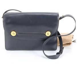 Borsa a Spalla 2 in 1 in Pelle Hermès Blu navy