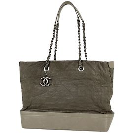 Bolsa Tote Gabrielle de Chanel Marrom
