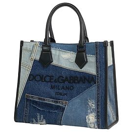 Dolce & Gabbana Denim Tote Bag Blue