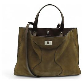 NUOVO BORSO ZADIG & VOLTAIRE JACK IN PELLE SCAMOSCIATA MARRONE CON TRACOLLA Marrone