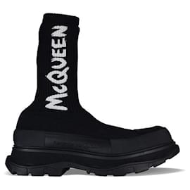 Alexander Mcqueen Botas Tread Slick Negro