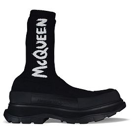 Alexander Mcqueen Stivali Tread Slick Nero