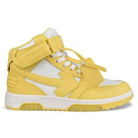 Off White Baskets Mid Out of Office Jaune