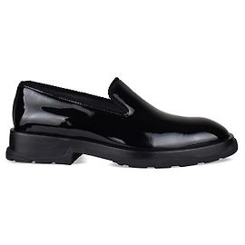 Alexander Mcqueen Mocassins à enfiler Tread Noir