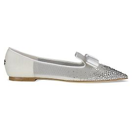 Jimmy Choo Bailarinas GALA Blanco