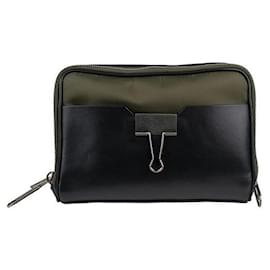 Off White Bolsa Verde Caqui