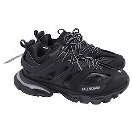 Baskets Track Balenciaga en Polyuréthane Noir Noir