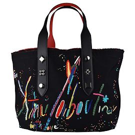Christian Louboutin Frangibus Medium Tote Bag Schwarz