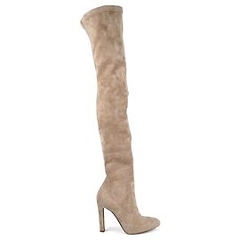 Ralph Lauren Botas altas Louren Castaño Beige