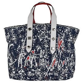 Christian Louboutin Bolso tote Frangibus Azul