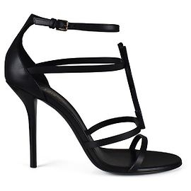 Saint Laurent Cassandra sandals Black