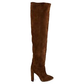 Saint Laurent Botas 76 Castaño