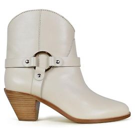 Francesco Russo Botas de cuero Castaño Beige