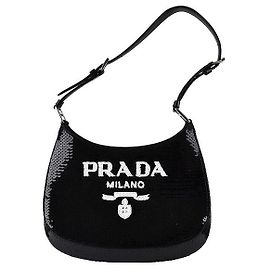 Prada Bolsa Cléo Preto