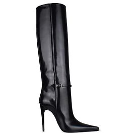 Saint Laurent Botas Vendôme Negro