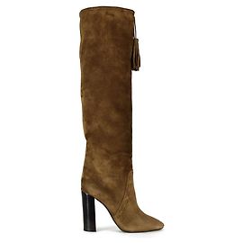 Saint Laurent Stivali Meurice Marrone