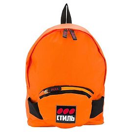 Heron Preston Mochila Laranja