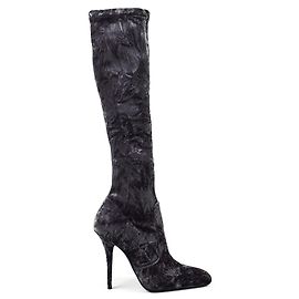 Saint Laurent Botas Talia Gris