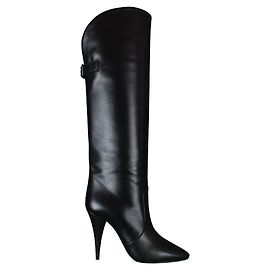 Saint Laurent Botas Harper Negro
