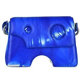 Off White Borsa a spalla Burrow 22 Blu