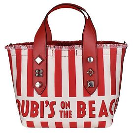 Christian Louboutin Bolso tote pequeño Frangibus Blanco