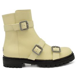Jimmy Choo Hank Flat boots Brown Beige