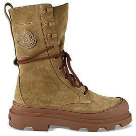 Moncler Vera boots Brown Beige