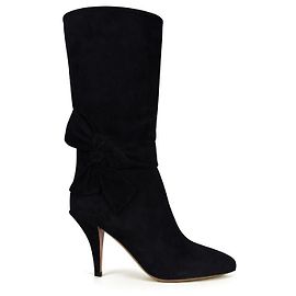 Valentino Garavani Bottes à nœud papillon Noir