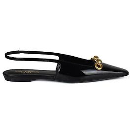 Saint Laurent Balletschuhe Blade Schwarz