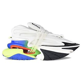 Balmain Baskets Licorne Blanc