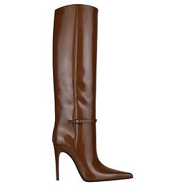 Saint Laurent Botas Vendôme Castaño