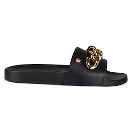 Versace Slides Black