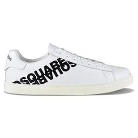 Dsquared2 Baskets Blanc