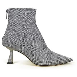 Jimmy Choo Kix 65 boots Silvery Metallic