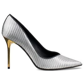 Balmain Zapatos Ruby Plata Metálico